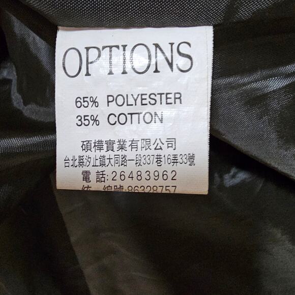 Ming and Fang Button Down Coat Size M missing Belt - Picture 4 of 6